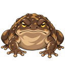 Giant Toad, illustrated for StormTome