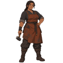 Mara Flint, illustrated for StormTome