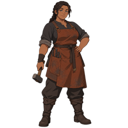 Mara Flint, illustrated for StormTome
