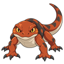 Cinder Lizard, illustrated for StormTome