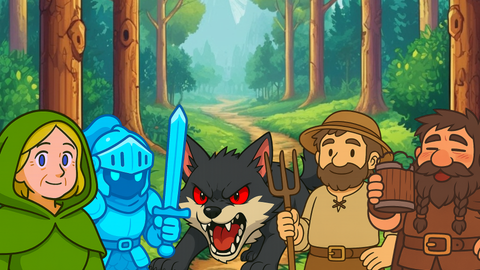 Characters from the original Blade Quest project