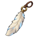 Feather Charm, illustrated for StormTome