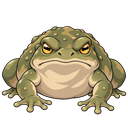 Marsh Toad, illustrated for StormTome