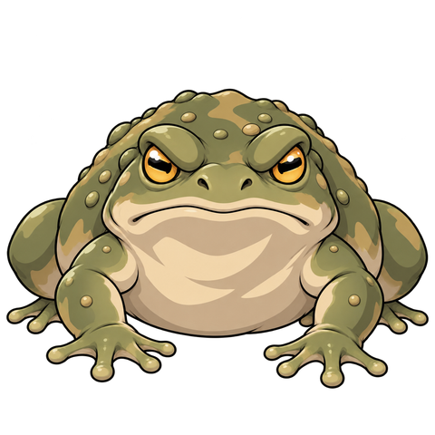 Marsh Toad, illustrated for StormTome