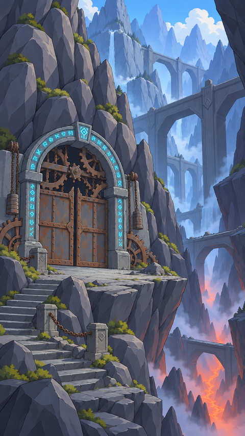 The Forsaken Engine, illustrated for StormTome