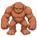 Clay Golem, illustrated for StormTome