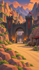 Daggerfall Keep, illustrated for StormTome