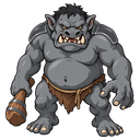 Ironback Troll, illustrated for StormTome