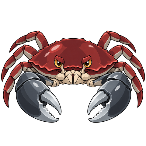 Ironclaw Crab, illustrated for StormTome