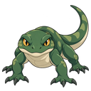 Lizard, illustrated for StormTome