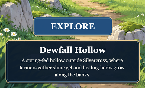 The Explore Button