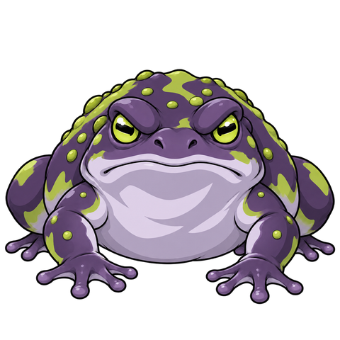 Venom Toad, illustrated for StormTome