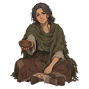 Market Beggar, illustrated for StormTome