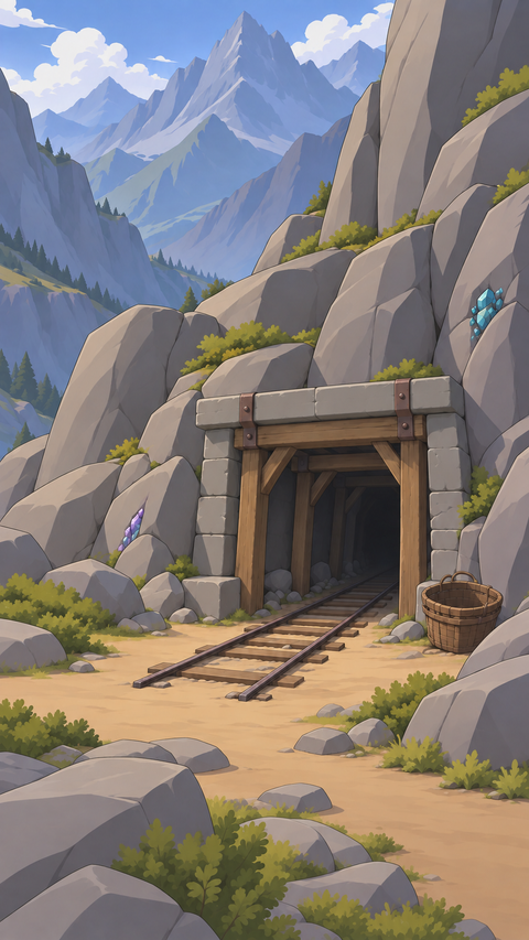 The Hollow Mines, illustrated for StormTome