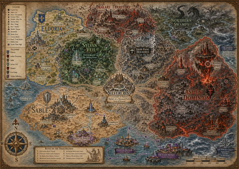 An early world map of Draven