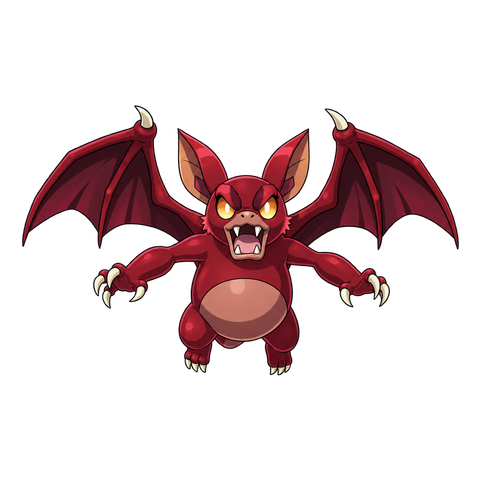 Crimson Bat, illustrated for StormTome