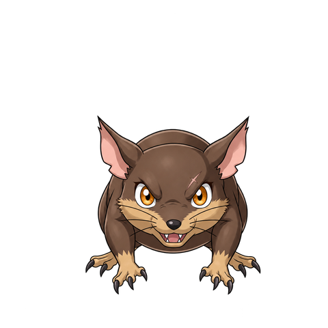 Dire Rat, illustrated for StormTome