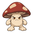 Walking Mushroom, illustrated for StormTome