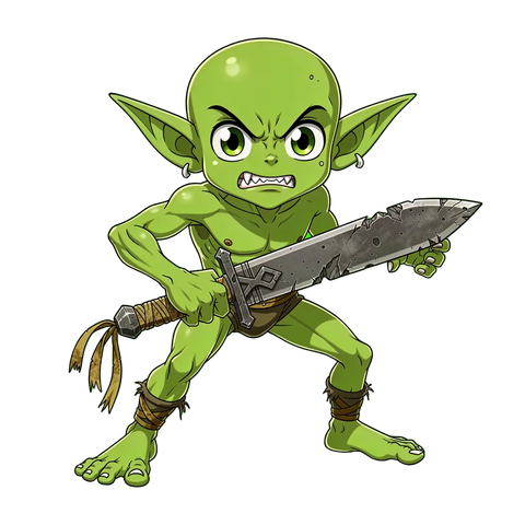 Goblin Scavenger, illustrated for StormTome