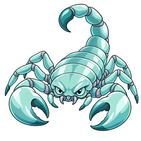 Glassback Scorpion, illustrated for StormTome